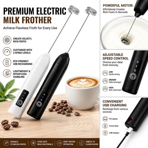 Rechargeable electric milk - rechargeable,