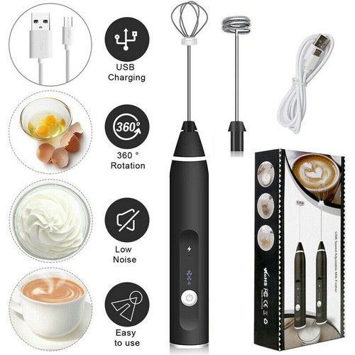 Electric milk frother - electric, handheld