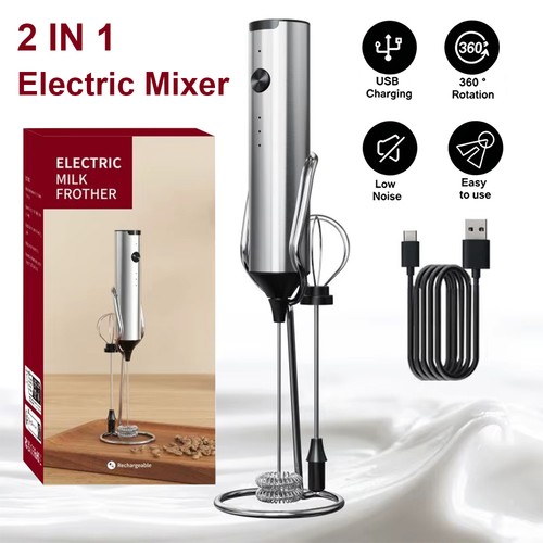 Electric milk frother egg - frother,