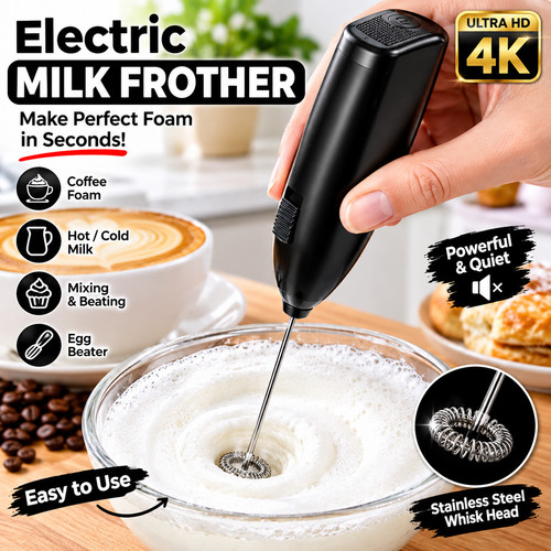 Electric milk frother - frother, egg