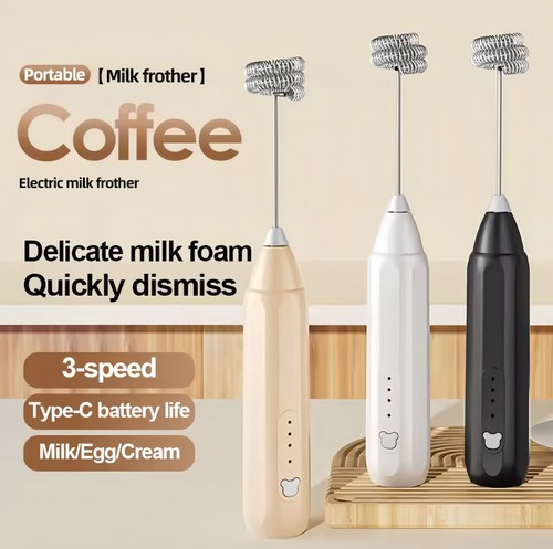 Electric milk frother - milk,