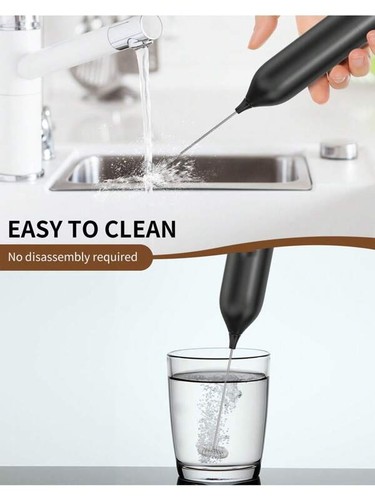 Handheld electric milk frother - milk,