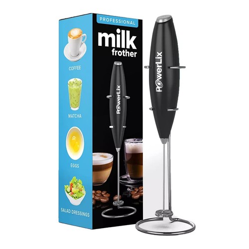 Powerful milk frother whisk - milk,