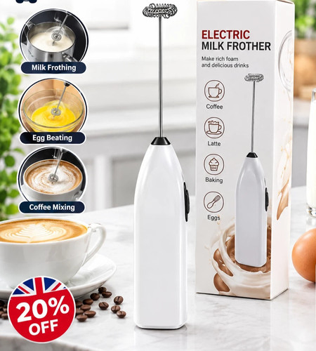 Electric milk frother - frother, egg