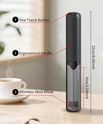 Usb rechargeable handheld - rechargeable, milk