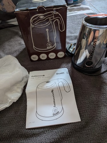Dualit latteccin electric milk - latteccin,