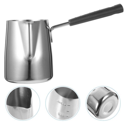 Metal milk frother cup - milk,