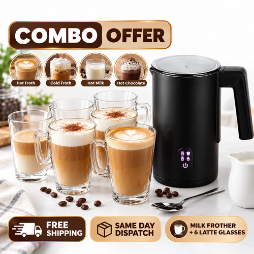 Electric milk frother - milk,